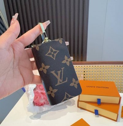 lv Classic Old Flower Key Bag Car Key Bag Pendant Accessories