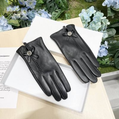 New Women's Exclusive First Release Touchscreen Gloves, Dior Women's Gloves, Or