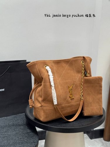 Suede leather Size: 31.33cm Saint Laurent is so easy to match, wow Jamie Large