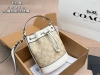 Airplane Box Coach Bucket Bag is comfortable and classic Shows fashion and char