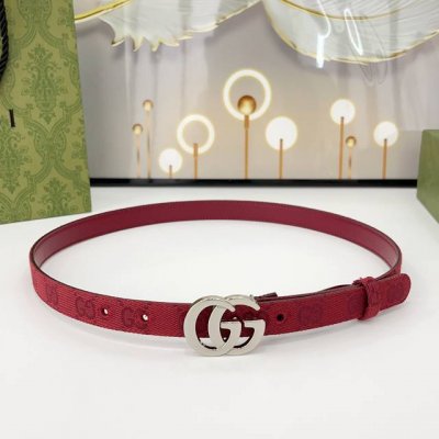 Special Gucci 2.0Cm New Woven Strap Canvas, Canvas With Leather Base, Strap With