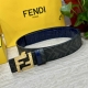 Fendi Same style as Fendi counters Width 4.0cm Double ring reversible belt Ff pr