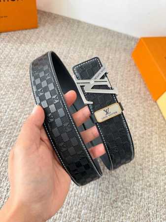 Product Name: Louis Vuitton Belt - Original Single Belt Model: Hook, Classic Pur - Click Image to Close