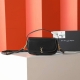 The Saint Laurent Pvoltaire underarm bag is a minimalist favorite, exuding a so