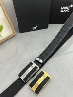 Product Name: Montblanc Automatic Belt Material: Original Cowhide Belt 100% Firs