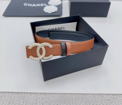 3.0Cm Chanel Official Website New Double-Sided Original Calfskin Length 75.80