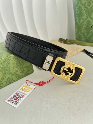 Product Name: Gucci Original Belt/Leather Bag Model: Hook buckle, pure copper bu