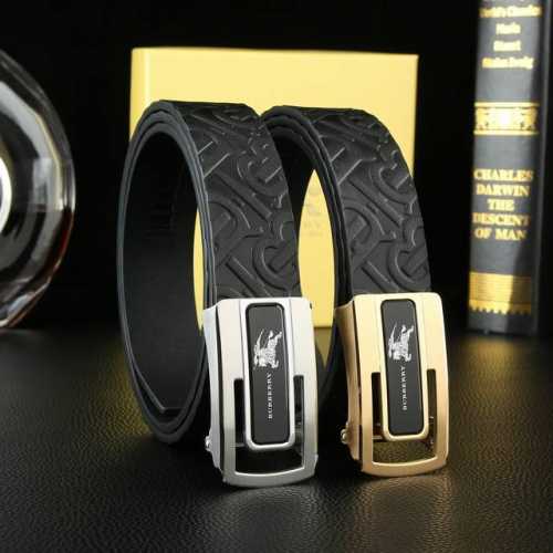 Burberry Original High-Quality 3.5Cm Automatic Premium Buckle Double-Sided Top-G