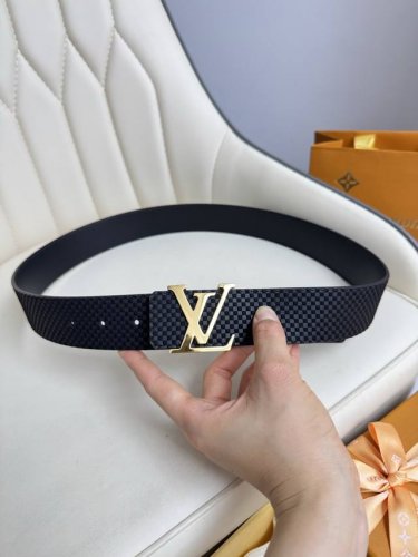 Louis Vuitton Lv Full Set Packaging 40Mm Width Genuine One-Piece Casting Hardwar