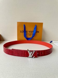 This 3.0-Inch Wide Belt Features Imported Top-Grain Cowhide Leather With Crocodi