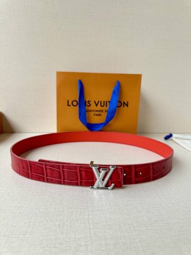 This 3.0-Inch Wide Belt Features Imported Top-Grain Cowhide Leather With Crocodi