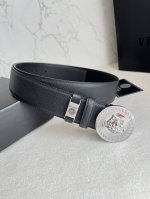 Product Name: Versace Original Belt/Leather Bag Model: Hook buckle, classic man-