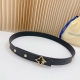 3.0 Cm Lv Louis Vuitton New Belt, Double-Sided Top-Grain Leather, Length: 80, 85
