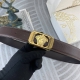Versace Special Leather Belt Series, Original Factory Premium Stainless Steel Bu