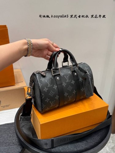 Gift box packaging Replica edition! Black flower pattern with leather Handsome