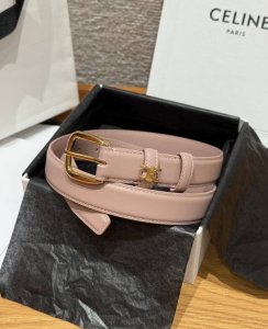 Celine 25mm Leather Strap This Taurillon leather strap features a cowhide lining