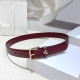 3.0cm Ralph Lauren belt, double-sided top layer cowhide, length: 75.80.85.90.95.