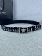 Width 4.0Cm Versace This Palazzo Belt Is Made Of Cowhide Leather And Decorated W