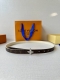 This 2.0-Inch-Wide Lv Iconic Belt Reimagines Traditional Elements With A Modern