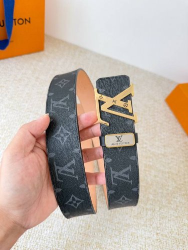 Product Name: Louis Vuitton Belt - Original Single Belt Model: Hook, Classic Pur