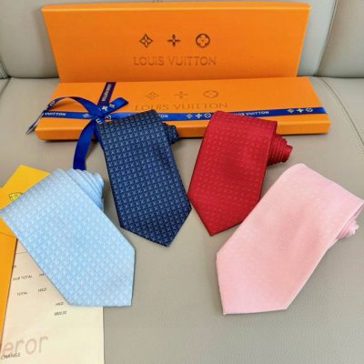 Men's tie series L-letter logo tie, rare and ideal choice to show exquisite craf