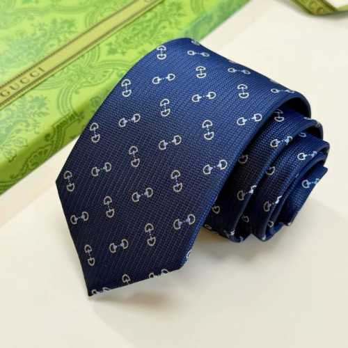 Official Gucci Men's Gg Horsebit Tie, a rare and exquisite choice showcasing exq