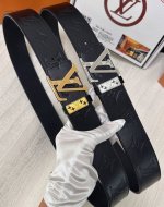 Belt: Louis Vuitton Top Replica - Belt: 100% imported top-grain cowhide, genuin