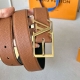 Original packaging L0Uis Vuitt0N This season's new men's belt, 35mm wide, made