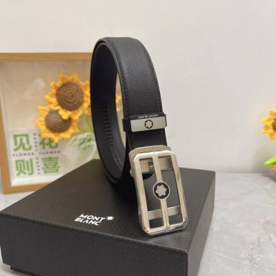 Product name: Montblanc automatic belt Material: original cowhide belt, 100% fi