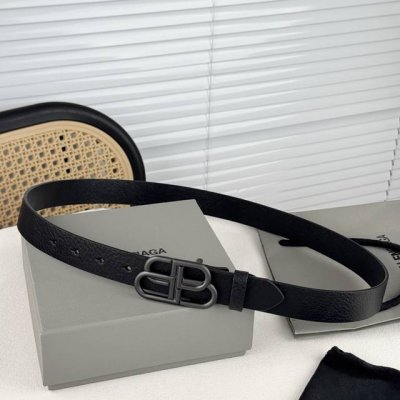 Balenciaga Suitable for both men and women. Width: 3.0 cm. Vintage single-layer