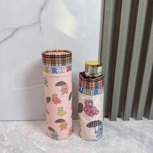 Burberry crystal handle new 50% off folding umbrella fashionable original OEM qu