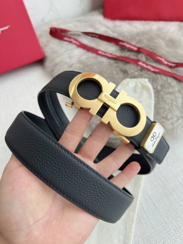 Product Name: Ferrgamo.. Ferragamo Belt Automatic Belt Model: Automatic Buckle,