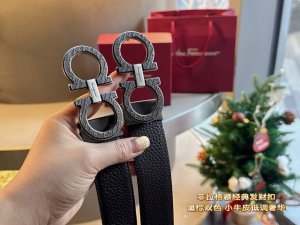 Salvatore Ferragamo Men's Belt: A belt that brings you wealth DDD. Must-buy Ferr