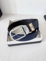 Product Name: Montblanc Original Belt, Leather Belt, Model: Pin Buckle, New Styl