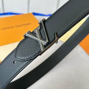 Louis Vuitton (Ddd) Full set packaging, 35mm width, genuine one-piece cast metal