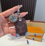 Louis Vuitton Lv Keychain Pendant M641 Travel Tag bag charm and keychain embody