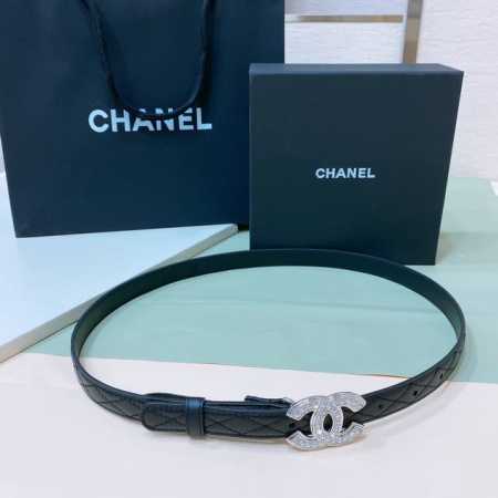 Chanel 24C Letter Belt, Soft And Durable Lambskin, . The Perfect Accessory For S - Click Image to Close