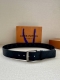 Extra 4.0 Width Citizen Double-Sided Belt With Monogram Eclipse Canvas And Tauri