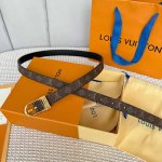 Donkey brand 2cm wide original women's belt, one side made of custom canvas mate