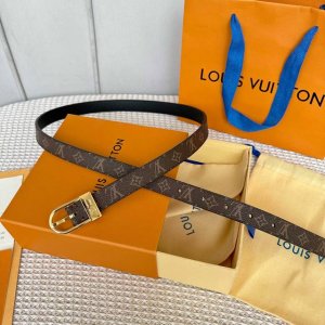 Donkey brand 2cm wide original women's belt, one side made of custom canvas mate