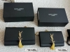 With box Size: 20*12Cm Small 24*15Cm Large Ysl Woc envelope bag Kate caviar is v