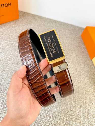 Product Name: Louis Vuitton Belt Original Automatic Buckle Model: Automatic buc