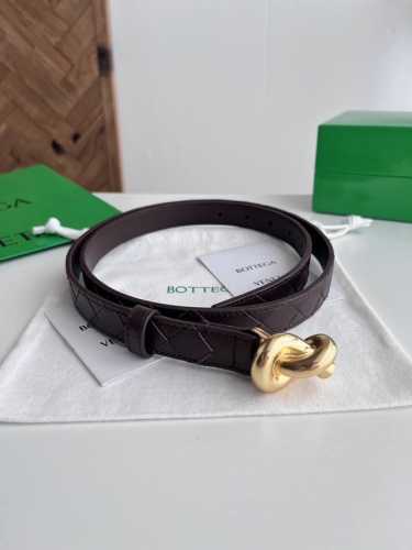 Bv 2025 latest women's braided belt, pure handmade Intreccio large plaid braided