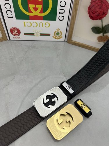 Product Name: Gucci. Original Single-Piece Leather Belt. Material: Original Sing