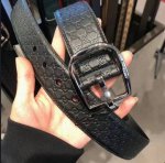 Width 40mm Gucci horseshoe buckle belt, low-key luxury, suitable for gifting or