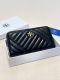 Color: Black Size: 19X9 Tory Burch's new single zipper wallet, original sheepsk