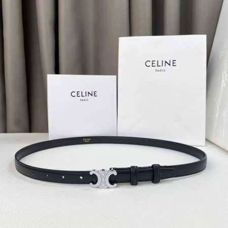 Celin E New 3D Buoy Buckle Women's Belt, Italian Imported Calfskin Leather with - Click Image to Close