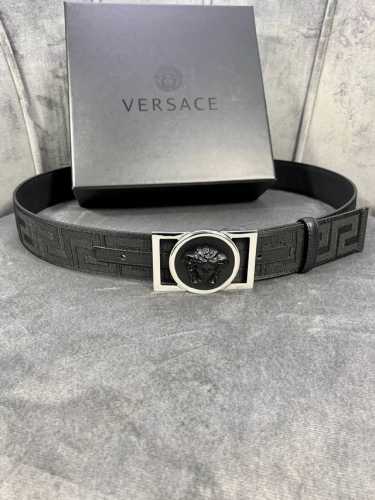 Width: 4.0 Cm Versace This Canvas Belt With A Woven Pattern And Leather Sole Fea