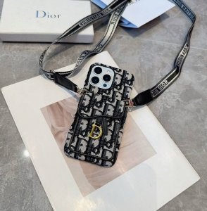 Dior Saddle Bag Card Holder Phone Case, can hold cards, documents, can be used a