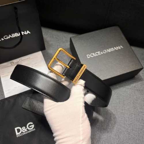 Dg, width 3.5Cm Dolce&Gabbana new calfskin belt, a smart and modern accessory, d